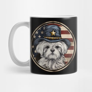 Patriotic Maltese Mug